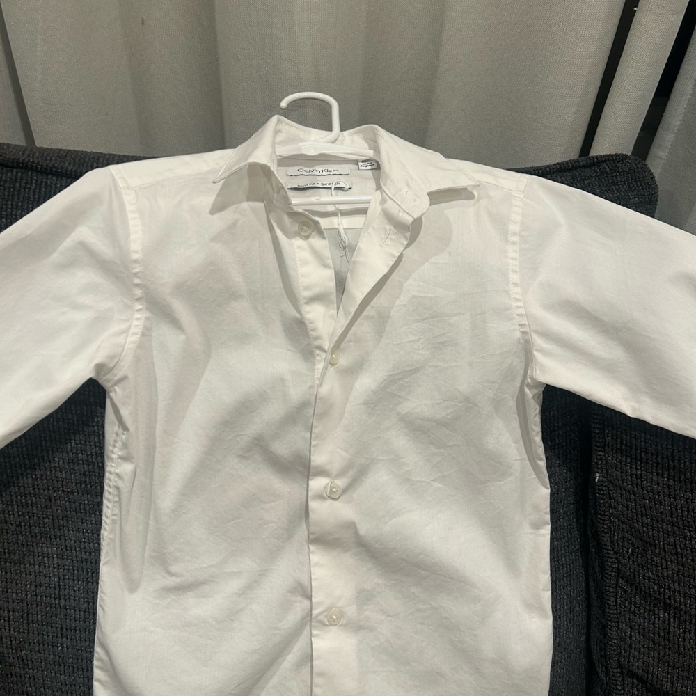 Boys White Dress Shirt